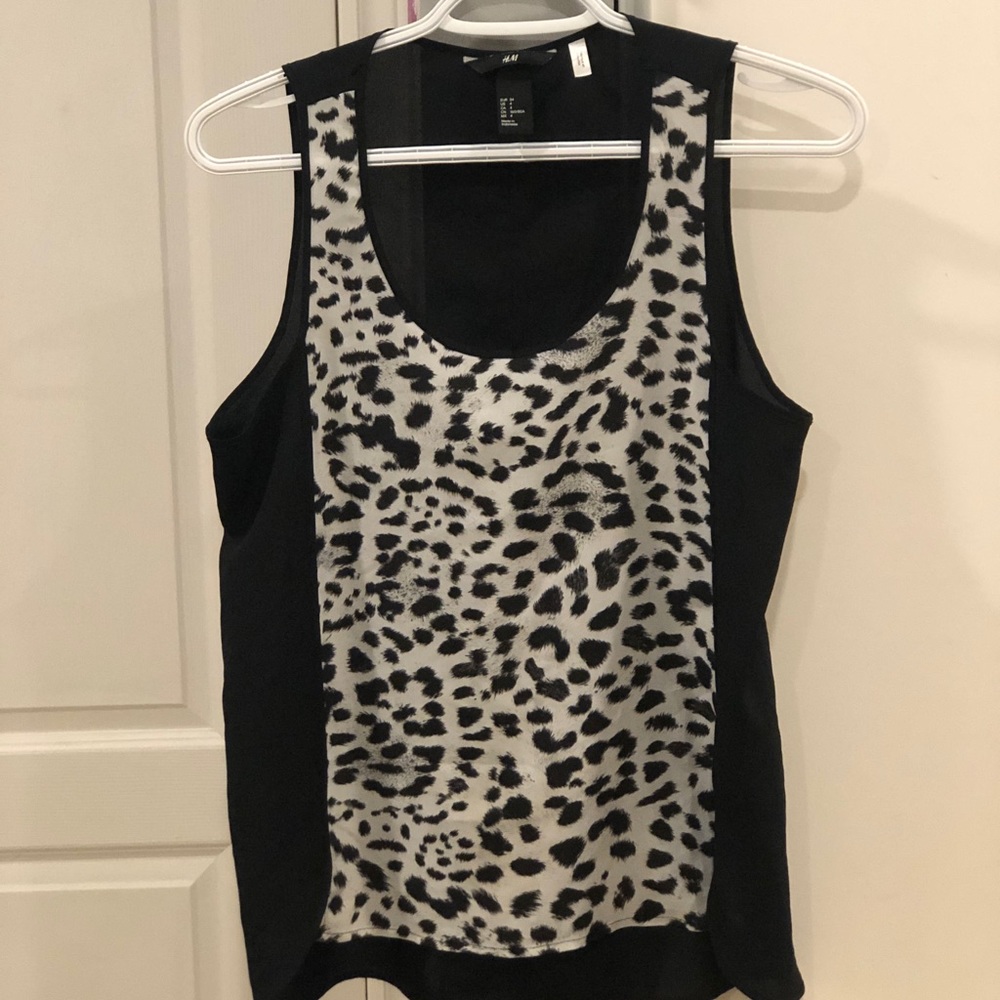 Black and White Tank